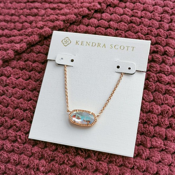 Kendra Scott Jewelry - Kendra Scott Dichroic  Elisa Rose Gold Necklace